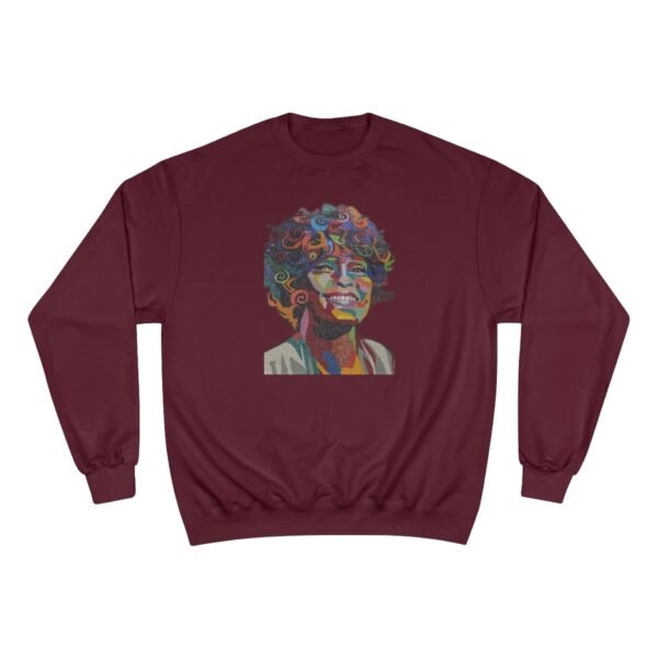 Whitney Houston Mural / Newark, NJ Champion Sweatshirt - Image 17