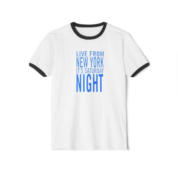 SNL50: The Anniversary Special Unisex Cotton Ringer T-Shirt - Image 9