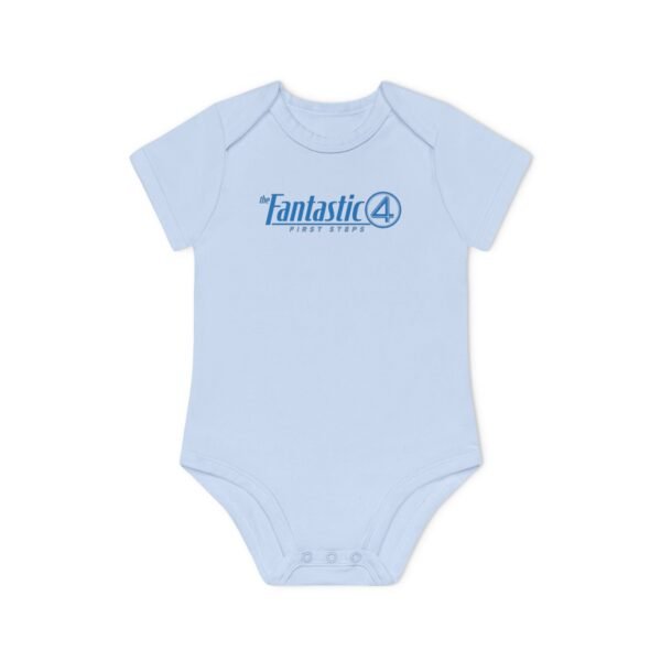 The Fantastic Four: First Steps Baby Organic Short Sleeve Bodysuit - Image 22