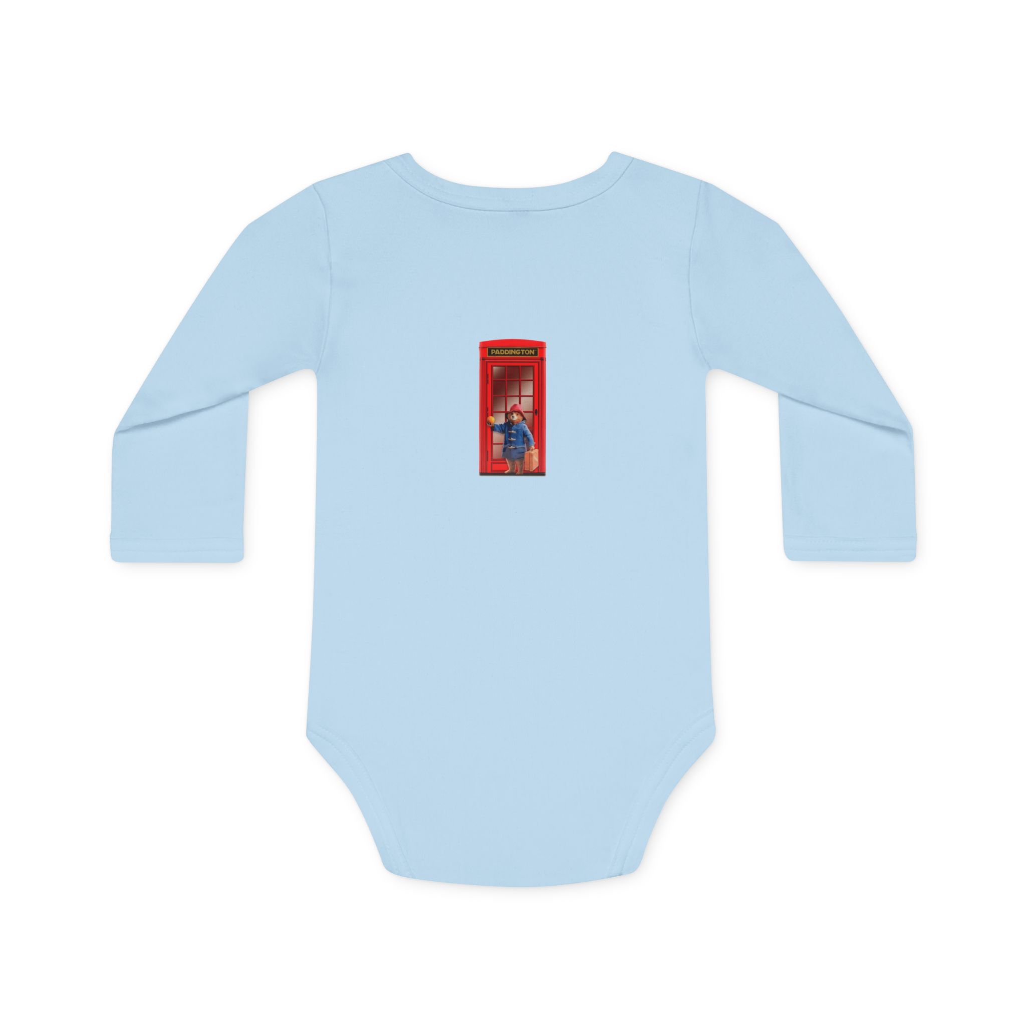 Paddington in Peru Baby Long-Sleeve Organic Bodysuit - Image 8