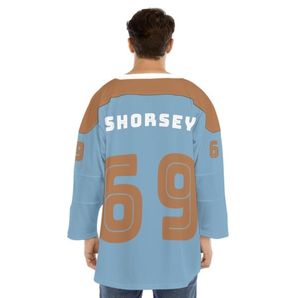 Shorsey Sudbury Blueberry Bulldogs All-Over Print Men's Hockey Jersey - Image 4