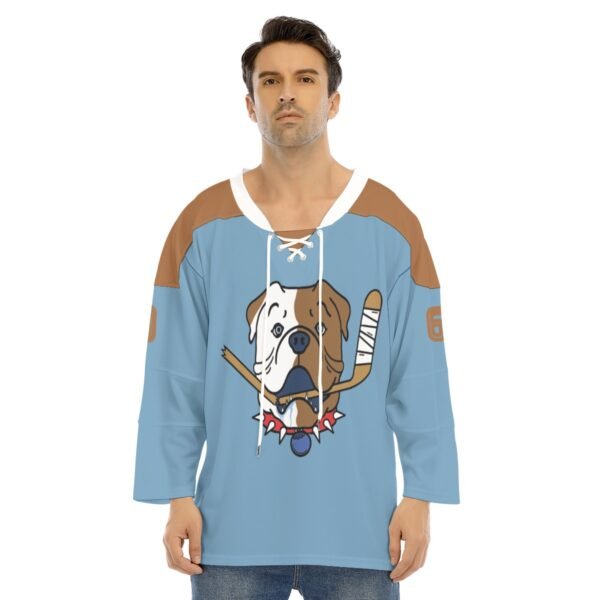 Shorsey Sudbury Blueberry Bulldogs All-Over Print Men's Hockey Jersey