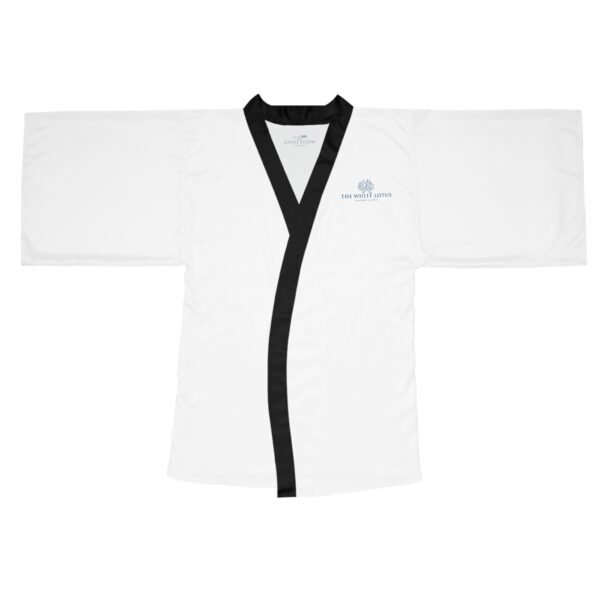 The White Lotus Long Sleeve Kimono Robe (aka Lab Coat) - Image 6
