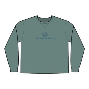 The White Lotus Unisex ComfortWash® Garment Dyed Crewneck Sweatshirt