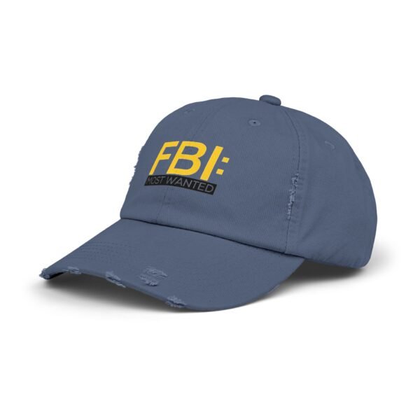 FBI: Most Wanted Unisex Distressed Cap - Image 14