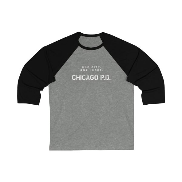 Chicago P.D. Unisex 3/4 Sleeve Baseball Tee