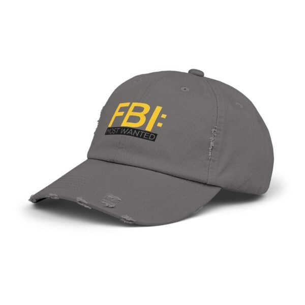 FBI: Most Wanted Unisex Distressed Cap - Image 18