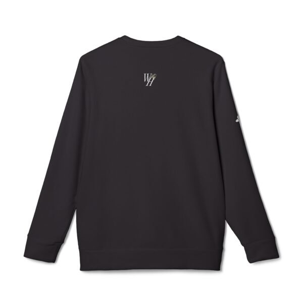 Whitney Houston Mural / Newark, NJ Adidas Unisex Fleece Crewneck Sweatshirt - Image 2