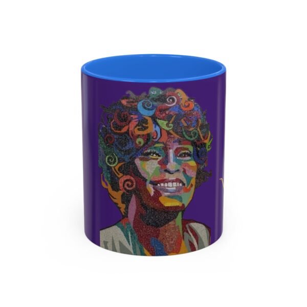 Whitney Houston Mural / Newark, NJ Colorful Mugs (11oz, 15oz) - Image 13