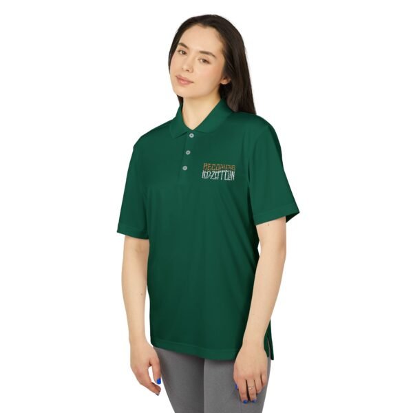 Becoming Led Zeppelin Adidas Unisex Performance Polo - Image 35
