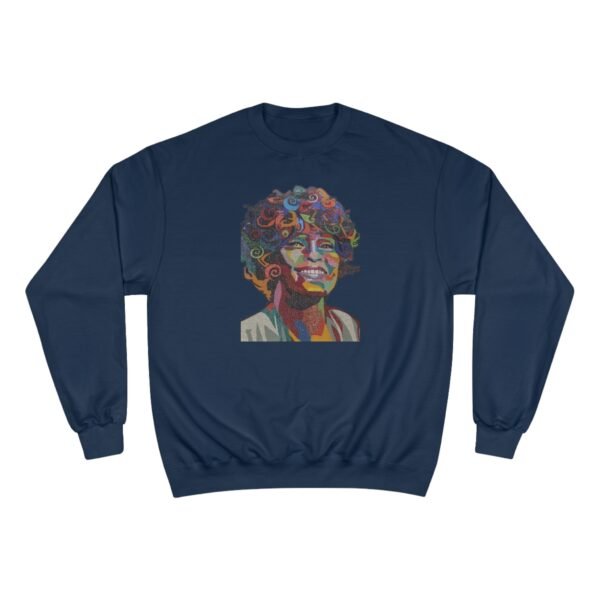 Whitney Houston Mural / Newark, NJ Champion Sweatshirt - Image 21