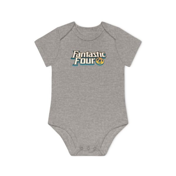 Fantastic Four Baby Organic Short Sleeve Bodysuit - Image 16