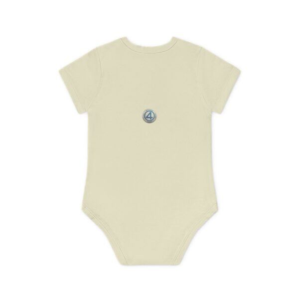 The Fantastic Four: First Steps Baby Organic Short Sleeve Bodysuit - Image 2