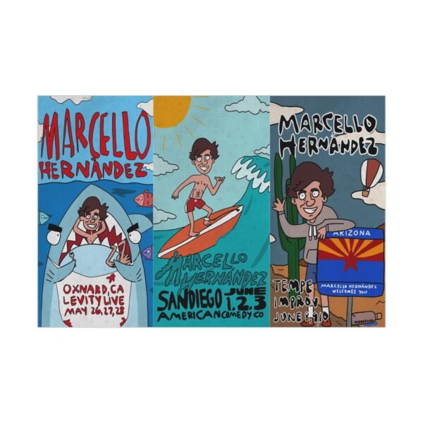 Marcello Hernandez Tour Poster Matte Posters