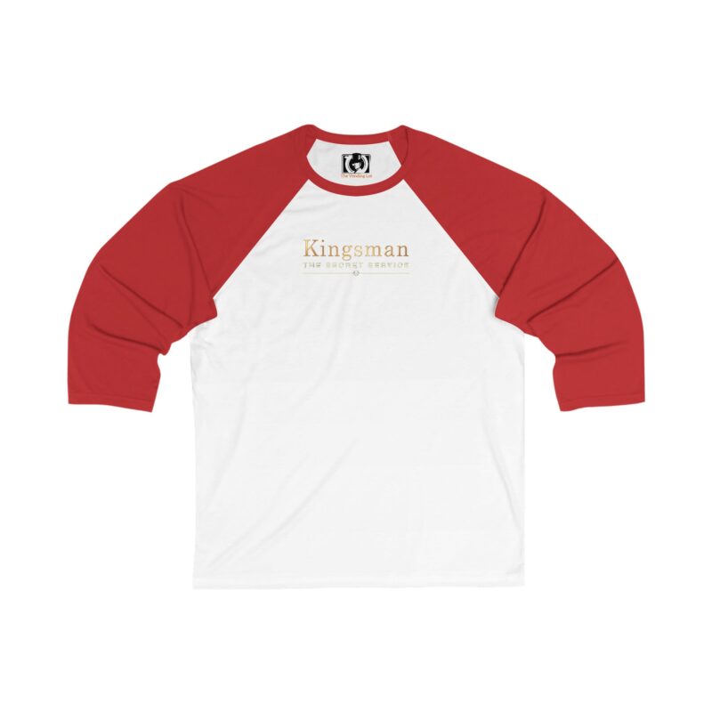Kingsman: The Secret Service Unisex 3/4 Sleeve Baseball Tee - Image 9