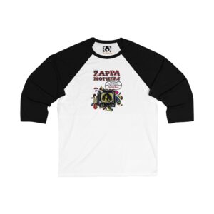 Frank Zappa and the Mothers Unisex 3/4 Sleeve Baseball Tee