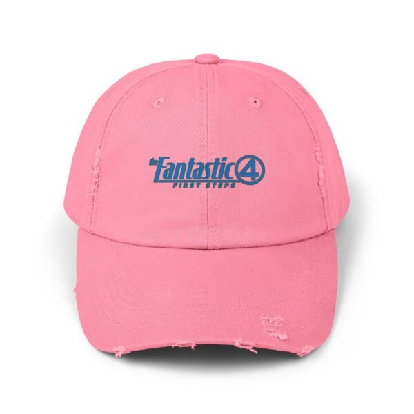 The Fantastic Four: First Steps Unisex Distressed Cap - Image 21