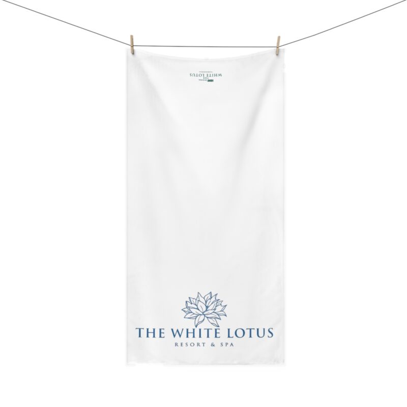 The White Lotus Mink-Cotton Towel - Image 3