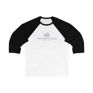 The White Lotus Unisex 3/4 Sleeve Baseball Tee
