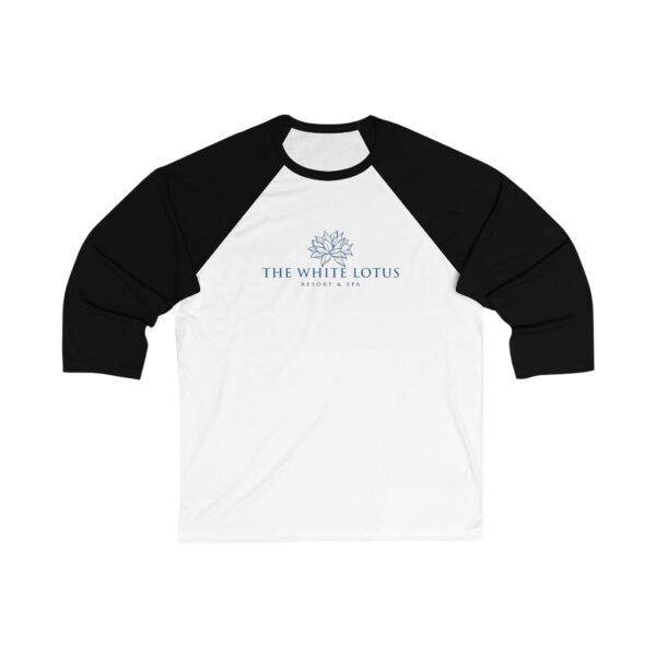 The White Lotus Unisex 3/4 Sleeve Baseball Tee
