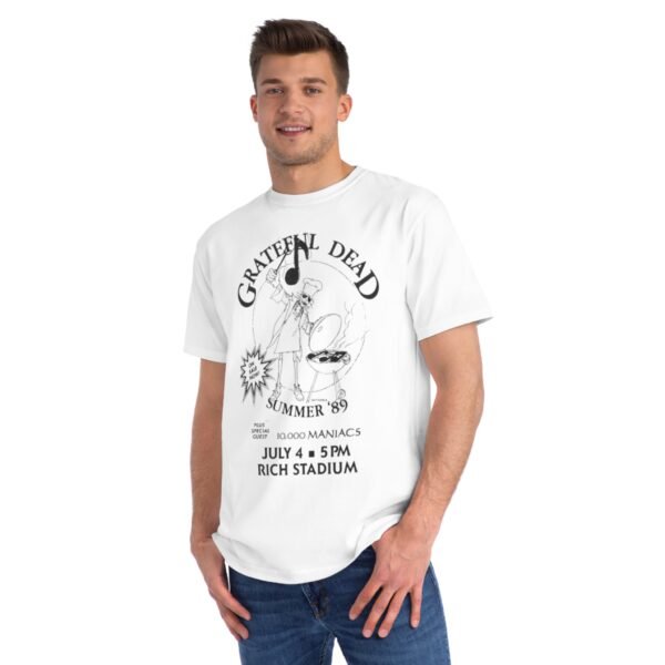 The Grateful Dead Organic Unisex Classic T-Shirt - Image 3