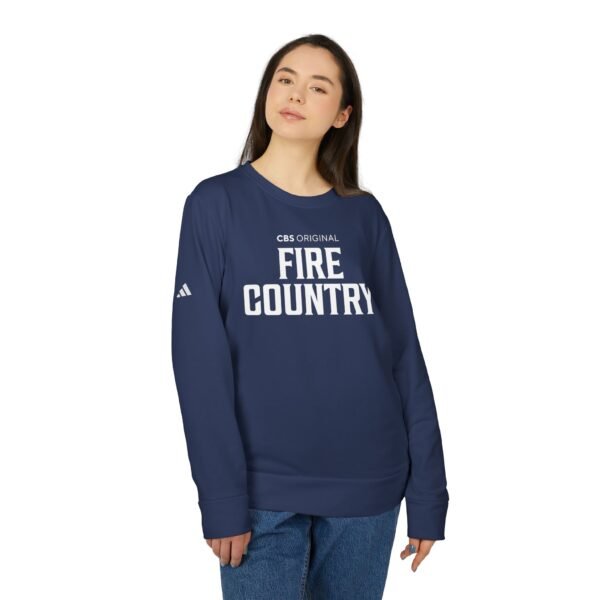 Fire Country Adidas Unisex Fleece Crewneck Sweatshirt - Image 23