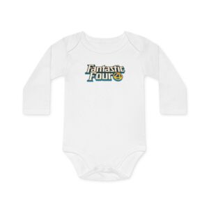 Fantastic Four Baby Long-Sleeve Organic Bodysuit