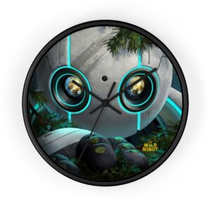 The Wild Robot Wall Clock