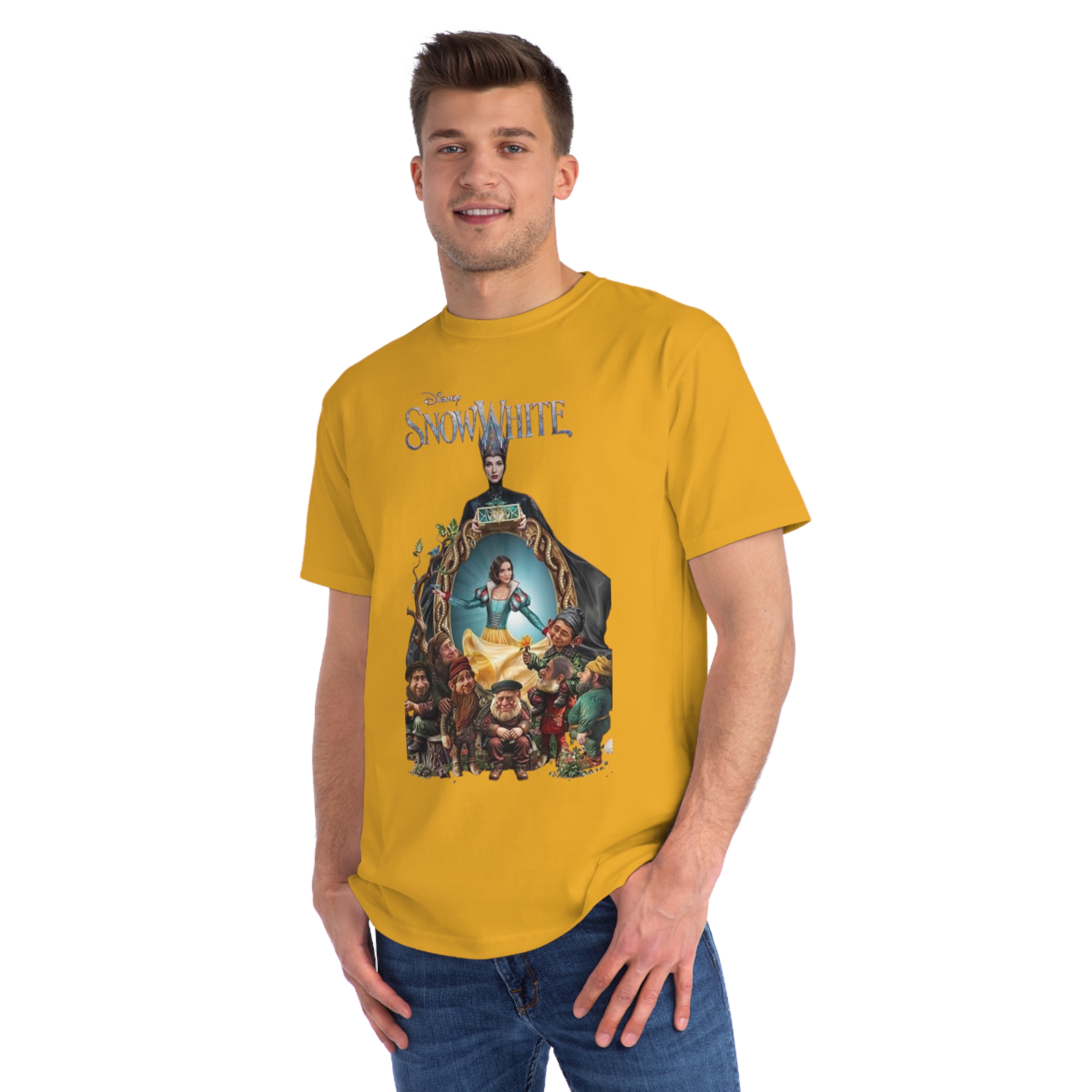 Disney's Snow White Organic Unisex Classic T-Shirt - Image 31