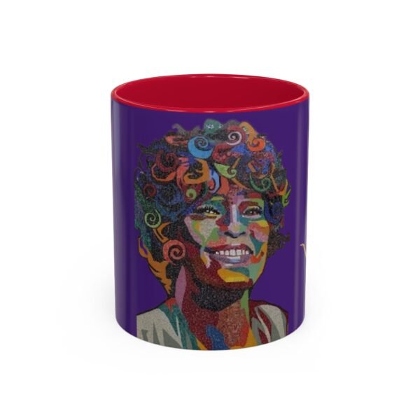 Whitney Houston Mural / Newark, NJ Colorful Mugs (11oz, 15oz)