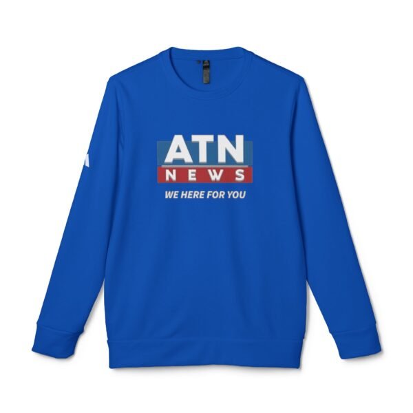 Succession Adidas Unisex Fleece Crewneck Sweatshirt - Image 9