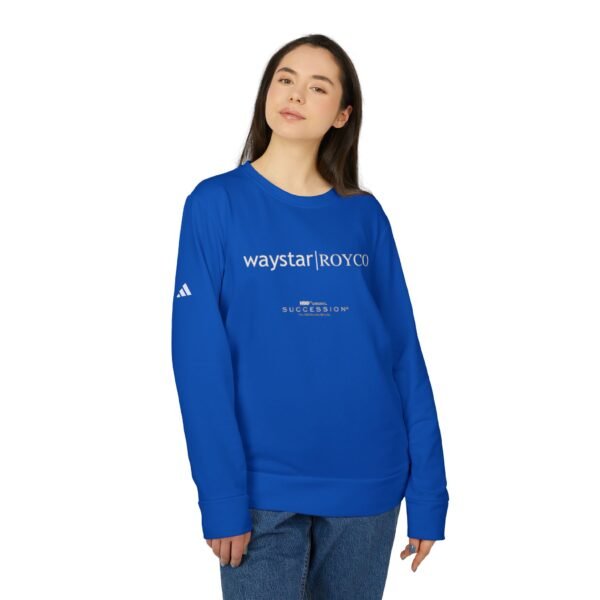 Succession Adidas Unisex Fleece Crewneck Sweatshirt - Image 11