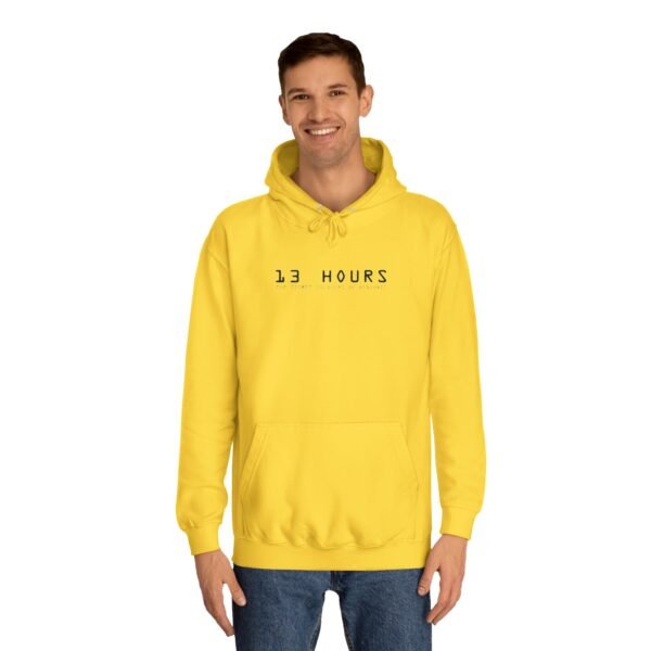 13 Hours: The Secret Soldiers of Benghazi Unisex College Hoodie - Image 7