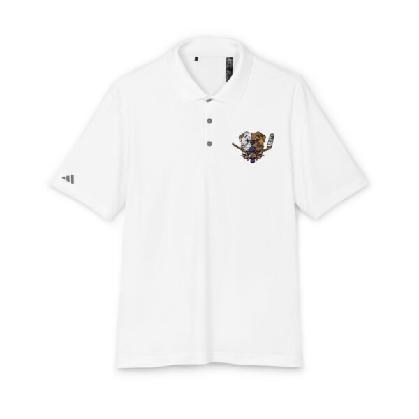 Shorsey 'Sudbury Blueberry Bulldogs' Adidas Unisex Performance Polo - Image 5
