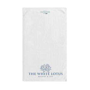 The White Lotus Hand Towel
