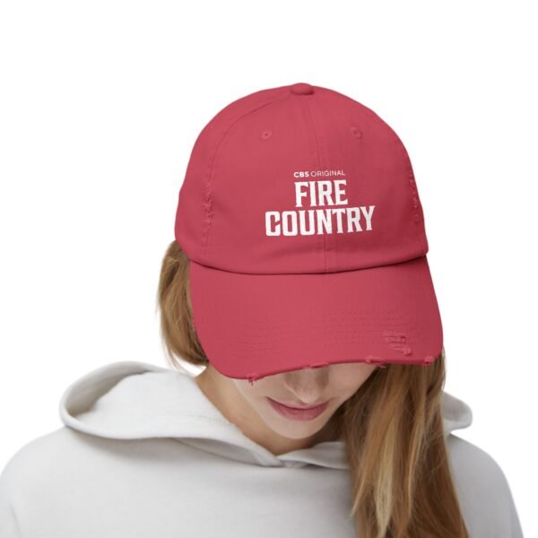 Fire Country Unisex Distressed Cap - Image 28