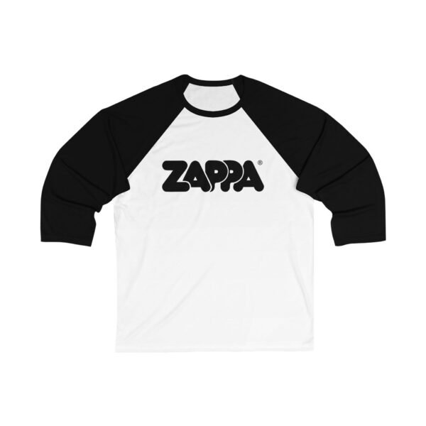 Frank Zappa Unisex 3/4 Sleeve Baseball Tee - Image 3