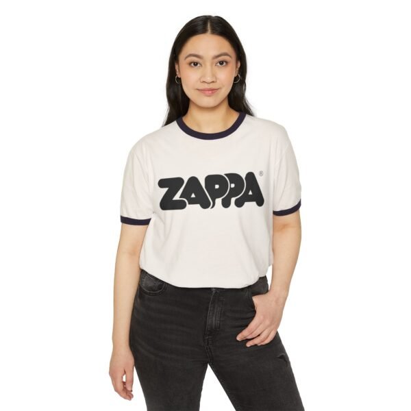 Frank Zappa Unisex Cotton Ringer T-Shirt - Image 3