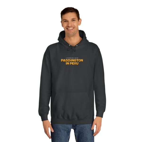 Paddington in Peru Unisex College Hoodie - Image 15