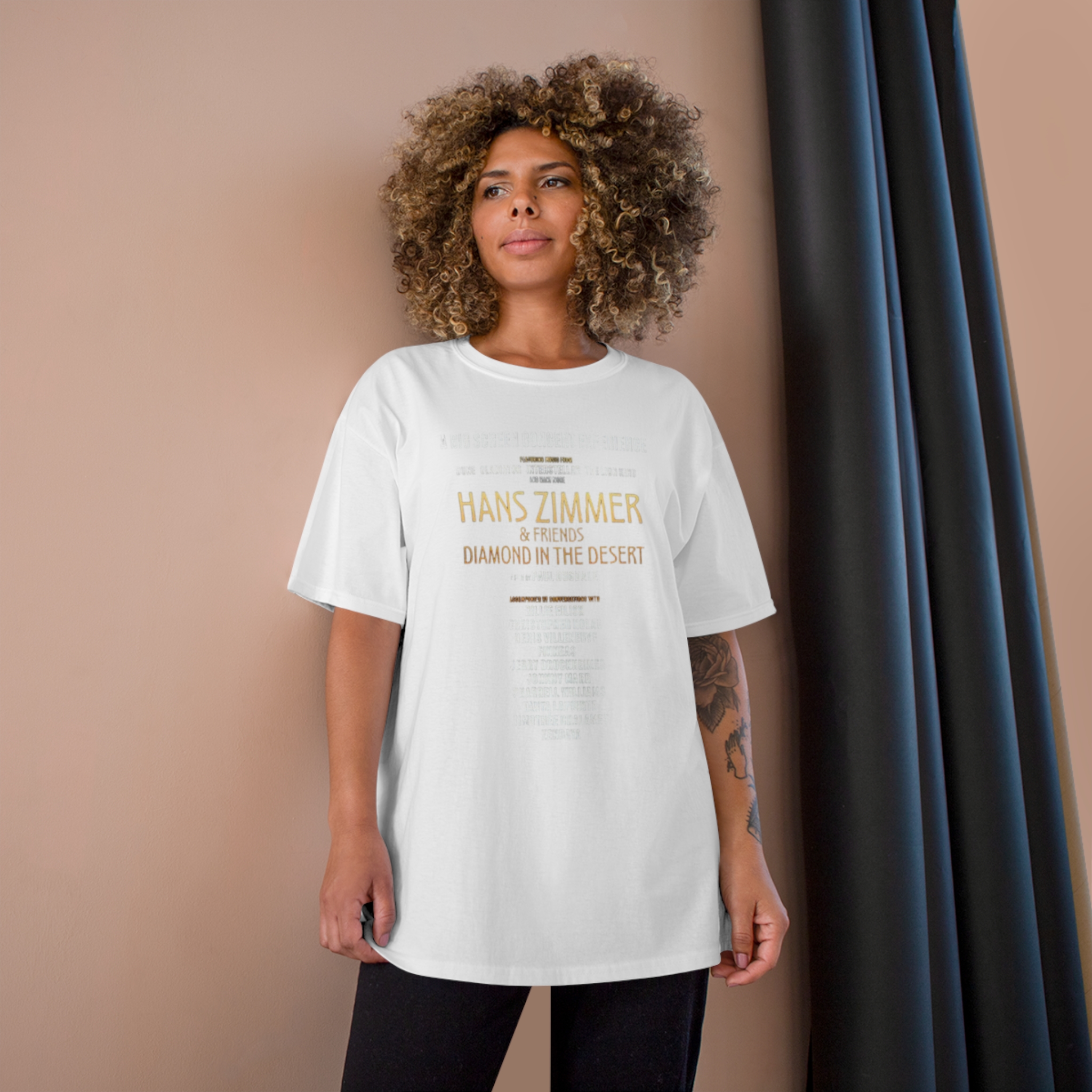 Hans Zimmer & Friends: Diamond in the Desert Champion T-Shirt - Image 4
