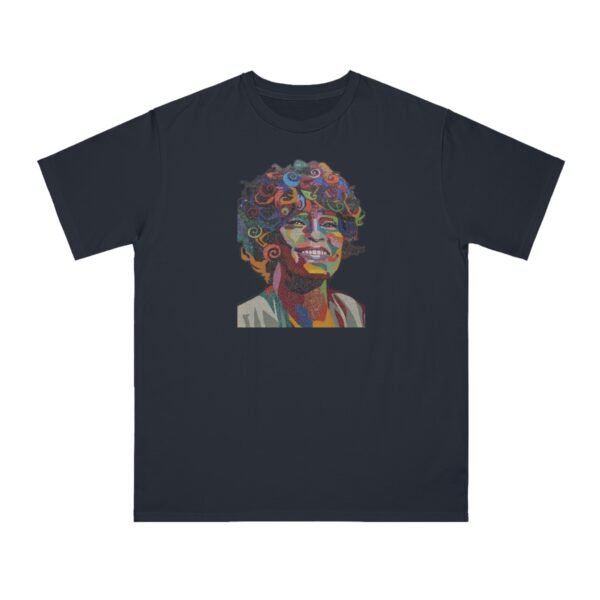 Whitney Houston Mural / Newark, NJ Organic Unisex Classic T-Shirt - Image 13