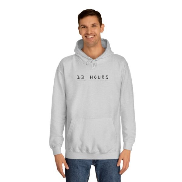 13 Hours: The Secret Soldiers of Benghazi Unisex College Hoodie - Image 11
