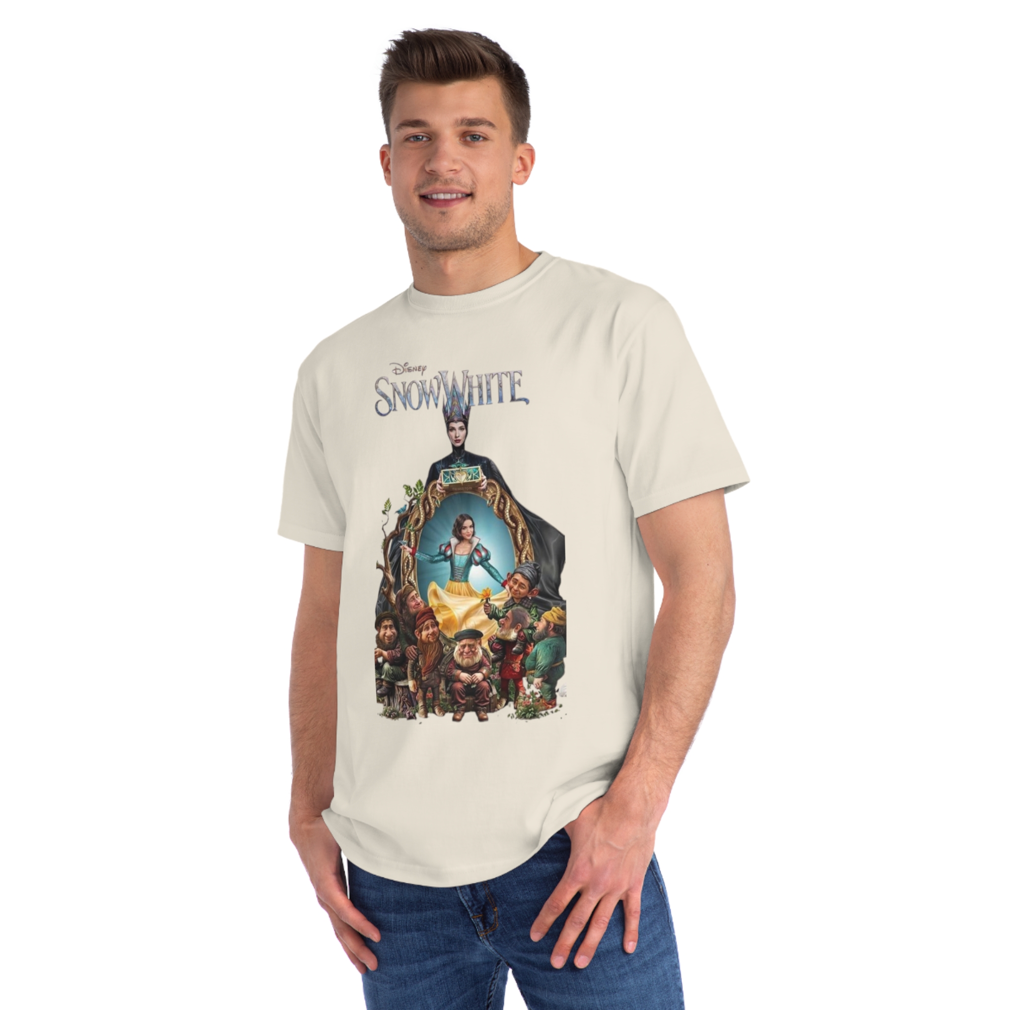 Disney's Snow White Organic Unisex Classic T-Shirt - Image 7