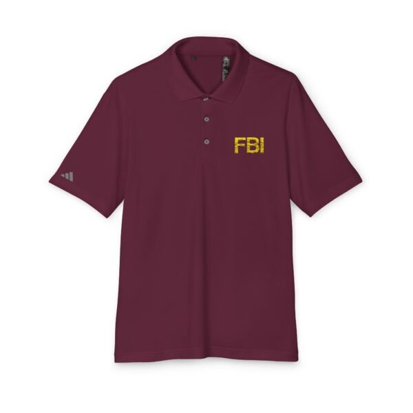 FBI Adidas Unisex Performance Polo - Image 9