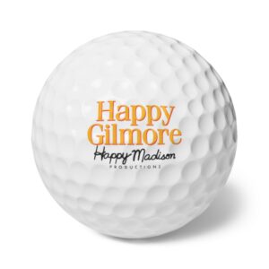 Happy Gilmore Golf Balls, 6pcs