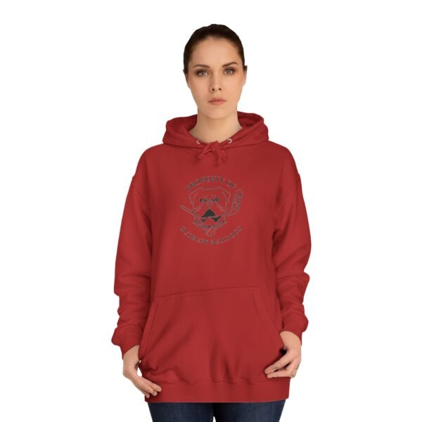 Shorsey 'Blueberry Bulldogs' Unisex College Hoodie - Image 32