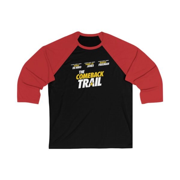 The Comeback Trail Unisex 3/4 Sleeve Baseball Tee - Image 3