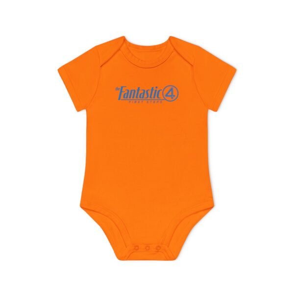 The Fantastic Four: First Steps Baby Organic Short Sleeve Bodysuit - Image 16