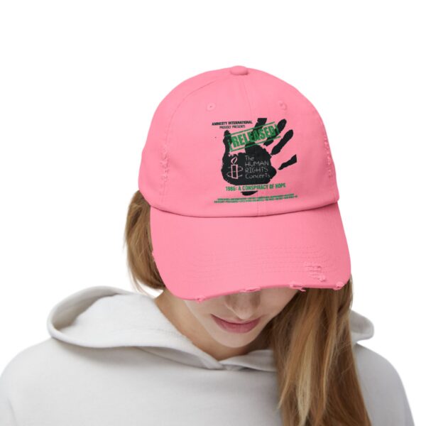 The Police & Friends - Amnesty International Conspiracy of Hope Concert Unisex Distressed Cap - Image 12