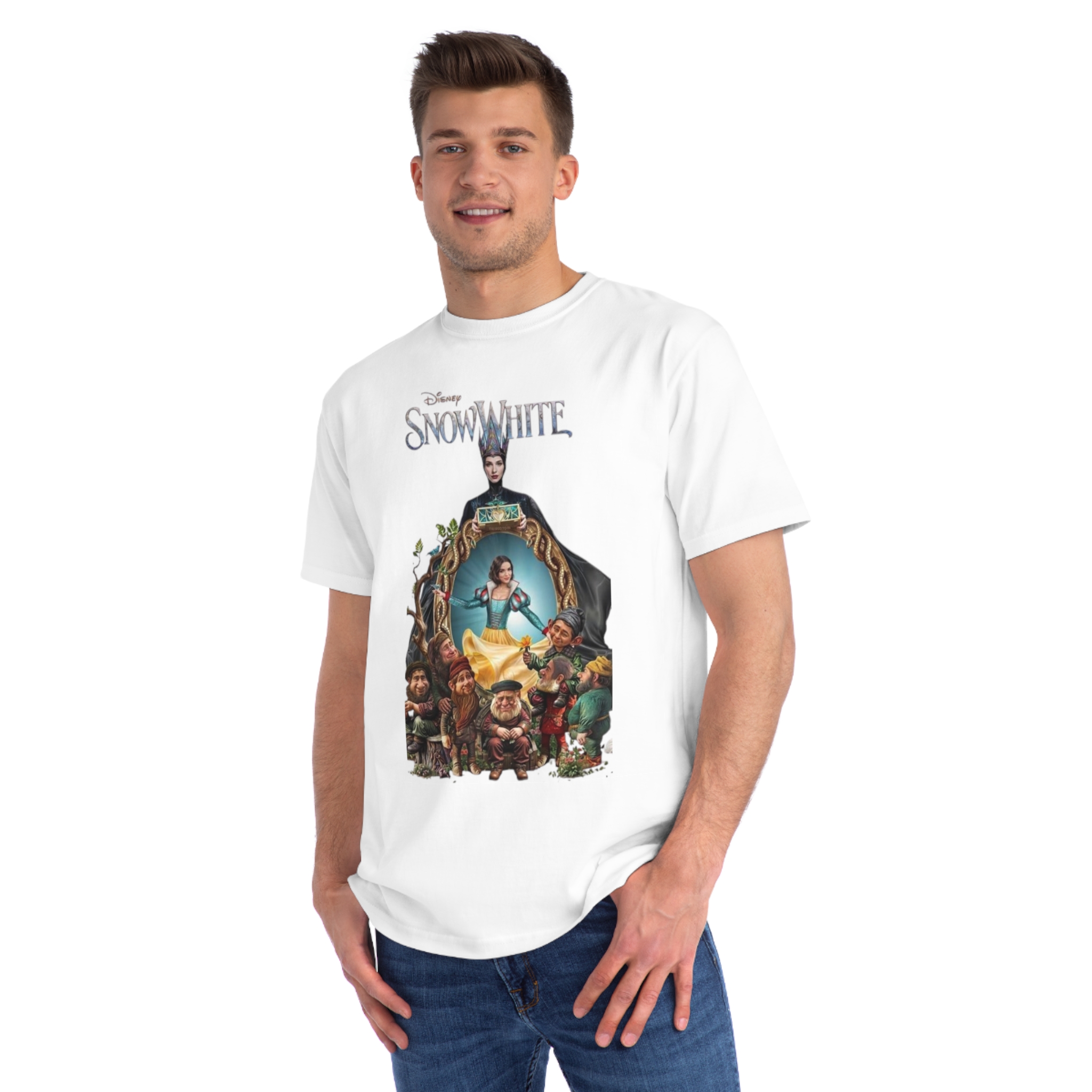 Disney's Snow White Organic Unisex Classic T-Shirt - Image 35